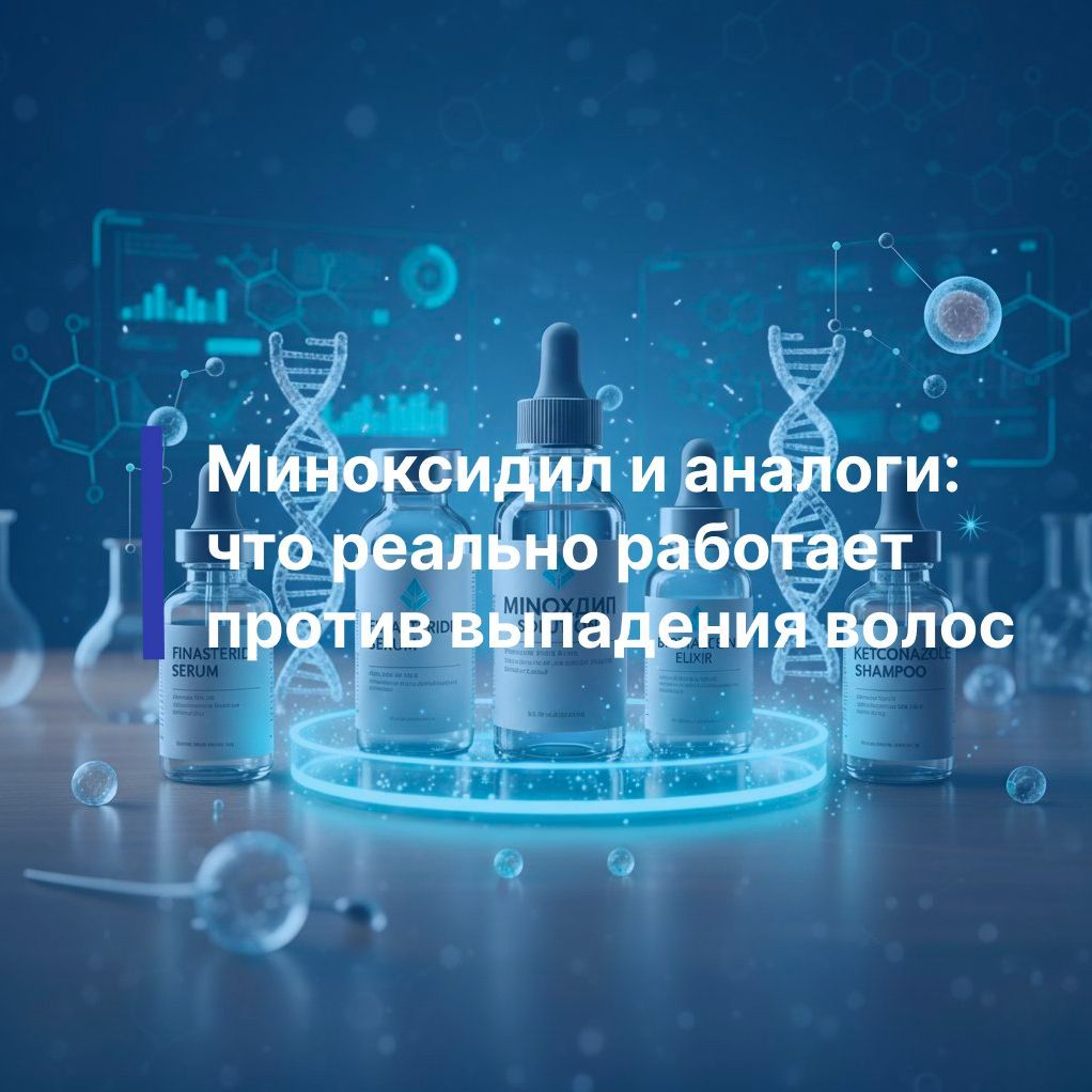 Миноксидил и аналоги что реально работает против выпадения волос